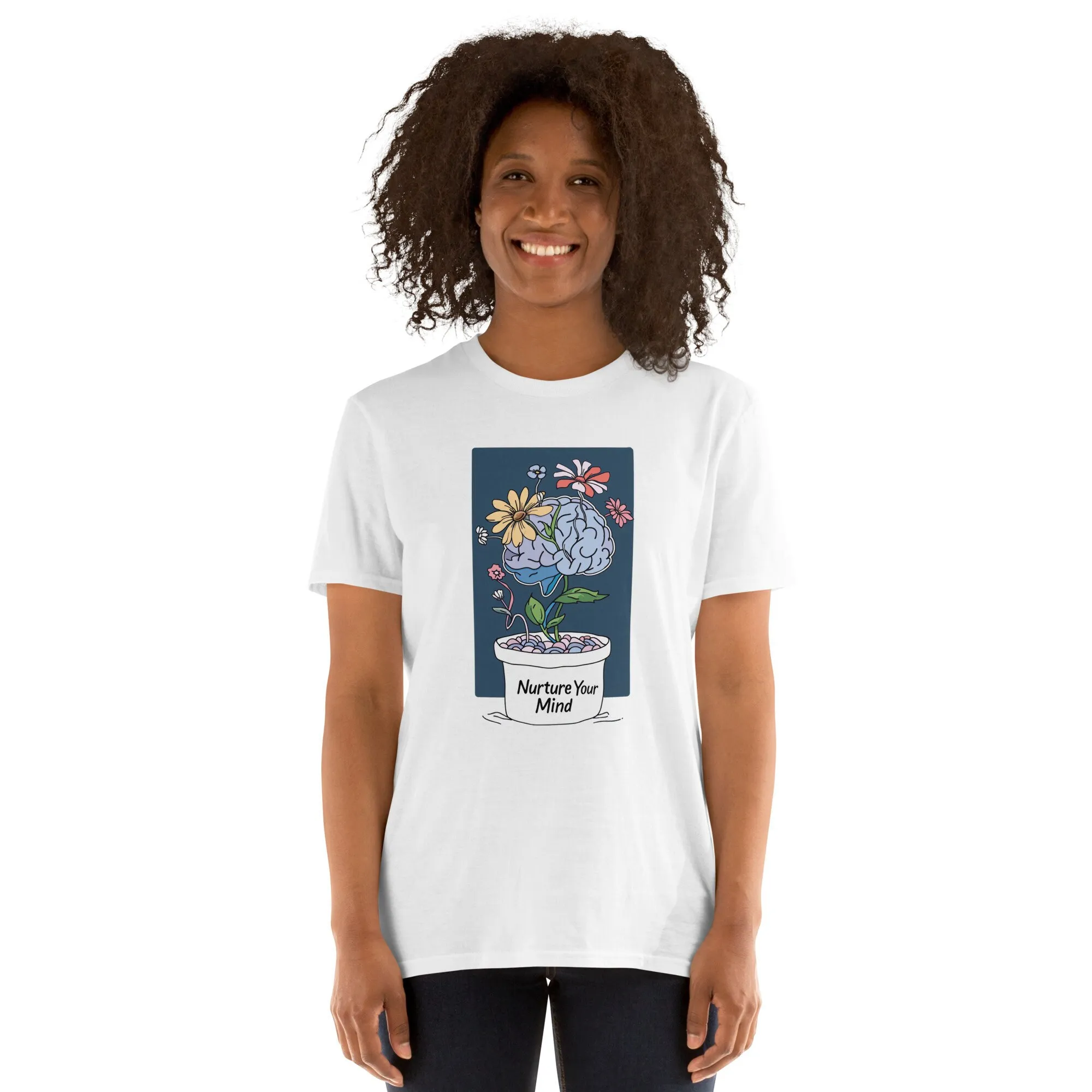 Nurture Your Mind T Shirt Insp - Your Health Wellness 评论和价格