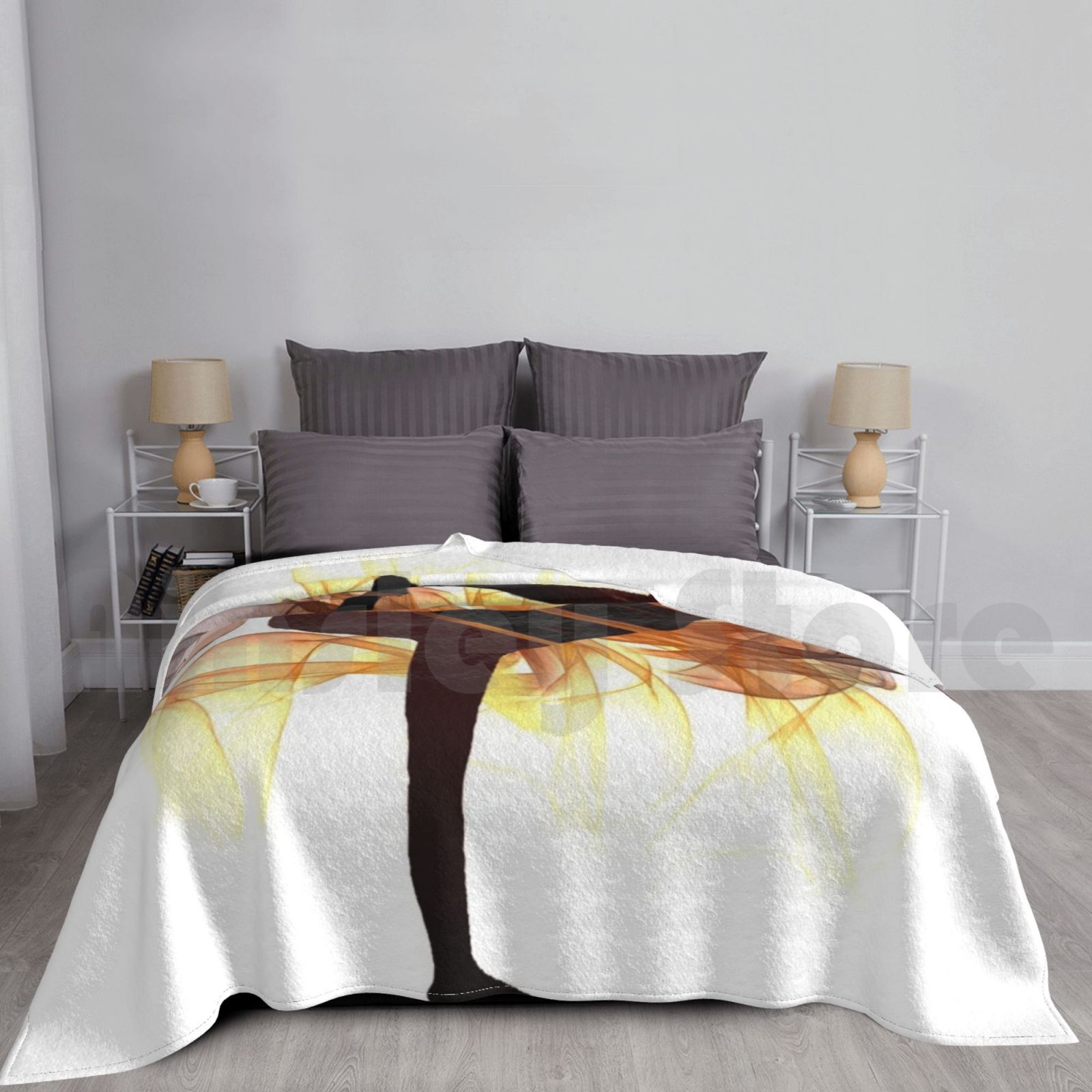 Yoga Poses Blanket For Sofa Be - Health Wellness Yoga 评论和价格