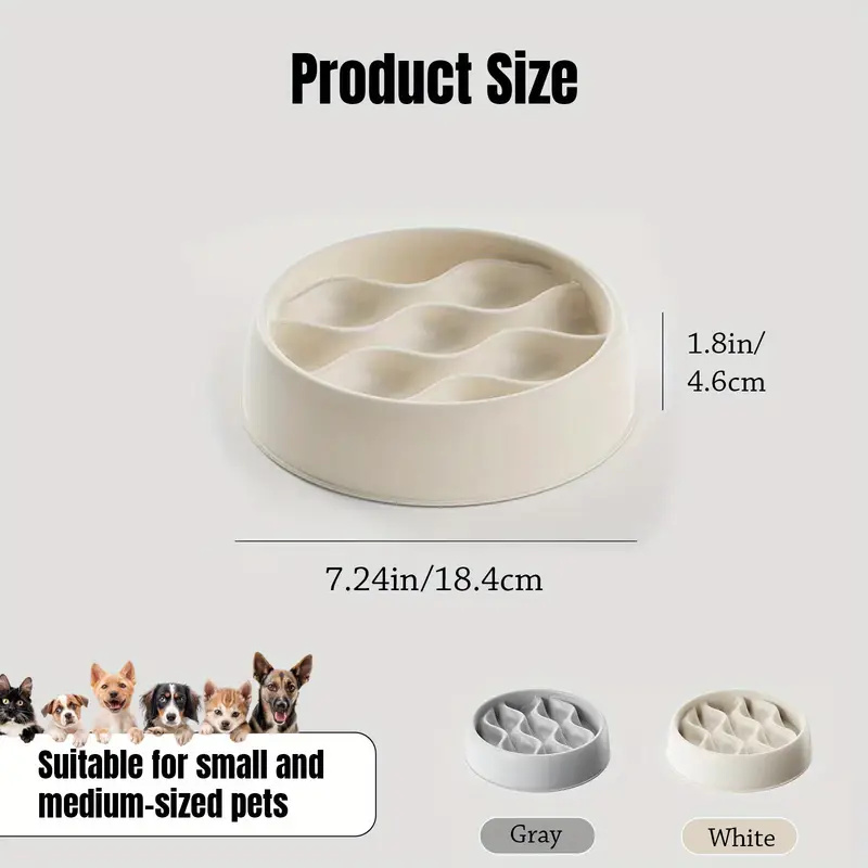 Paw Print Slow Feeder Bowls fo - Health Wellness Product 评论和价格