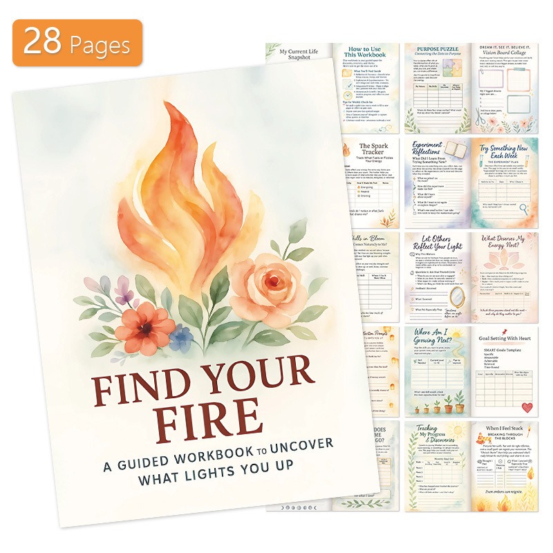 New Arrival FIND YOUR FIRE Gui - Your Health Wellness 评论和价格