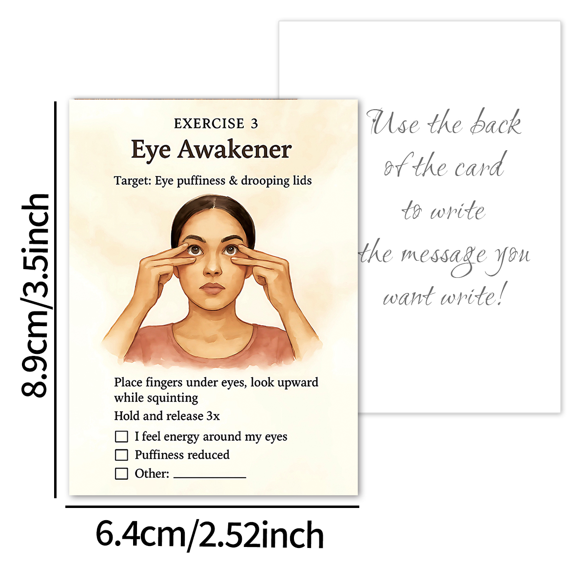 24pcs Radiant Face Yoga Cards, - Health Wellness Yoga 评论和价格