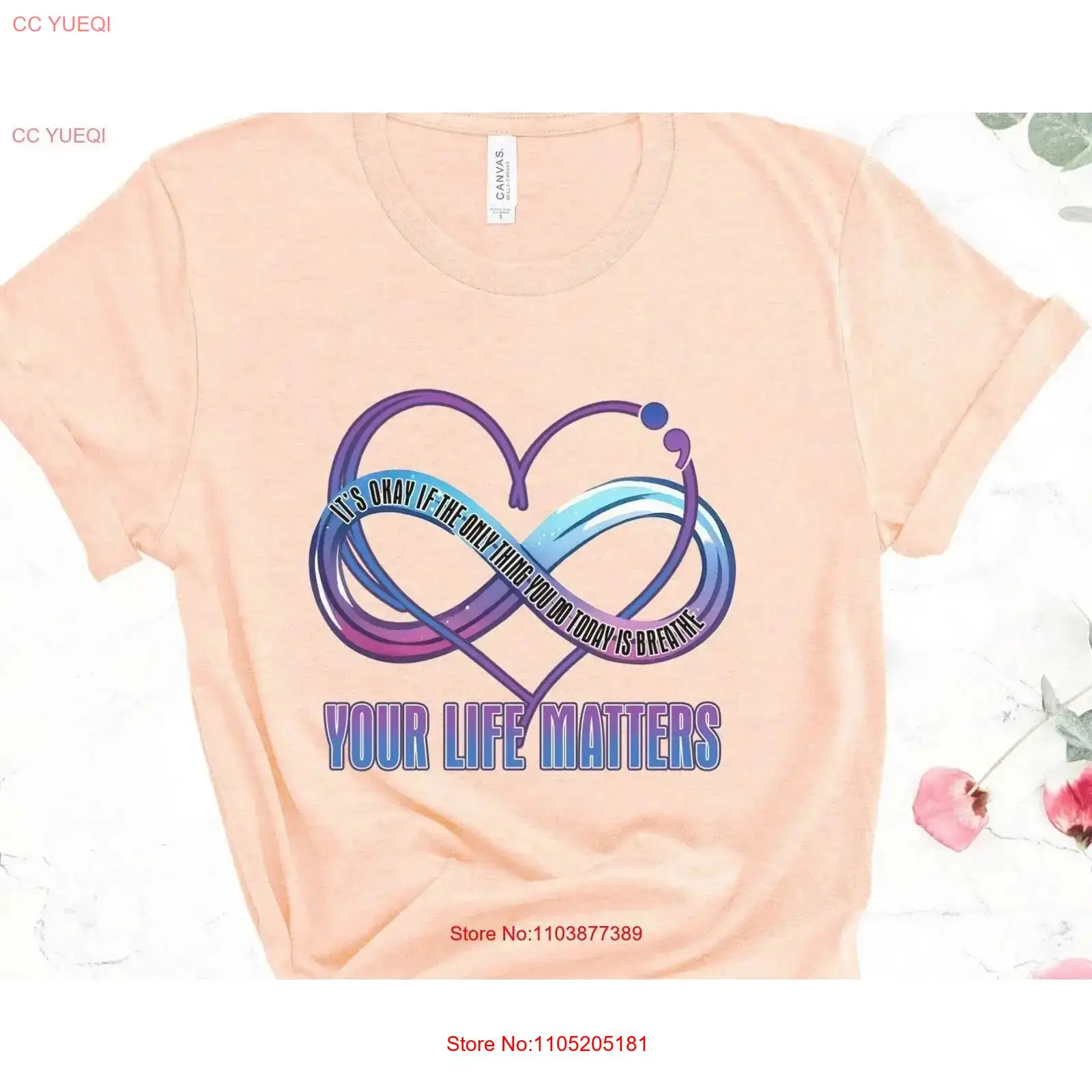 Mental Health T Shirt It's Oka - Your Health Wellness 评论和价格