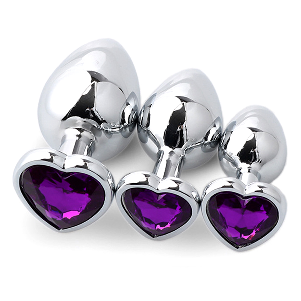 3PCS Metal Anal Plugs for Coup - Health Wellness Product 评论和价格