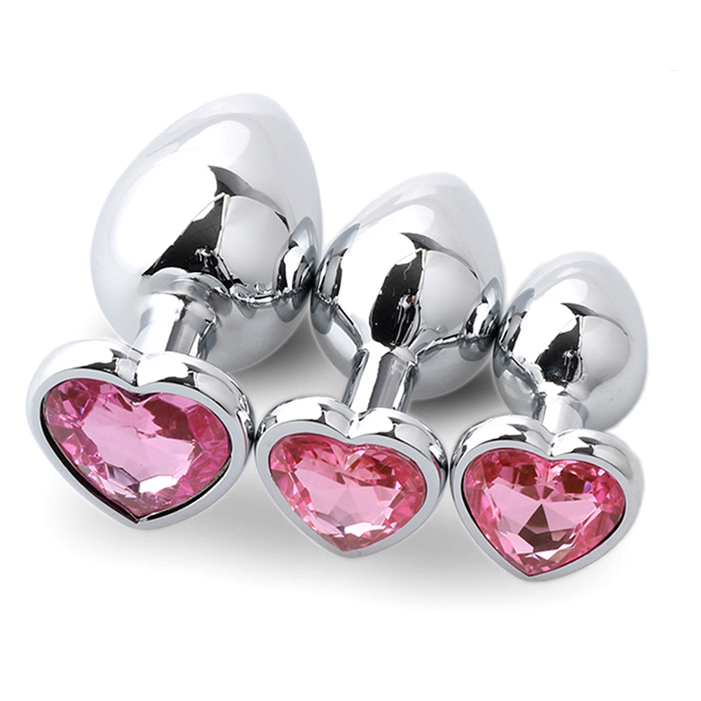 3PCS Metal Anal Plugs for Coup - Health Wellness Product 评论和价格