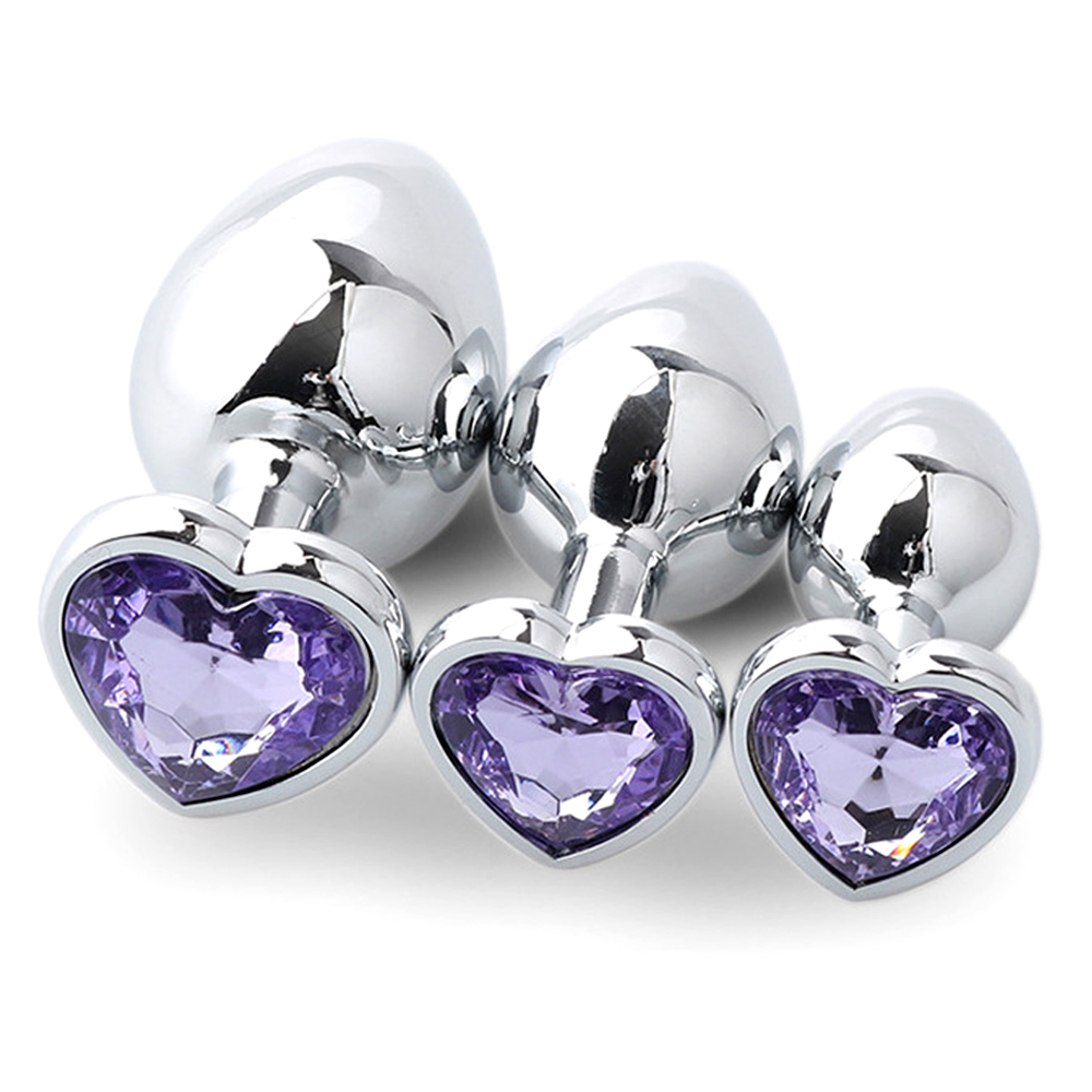 3PCS Metal Anal Plugs for Coup - Health Wellness Product 评论和价格