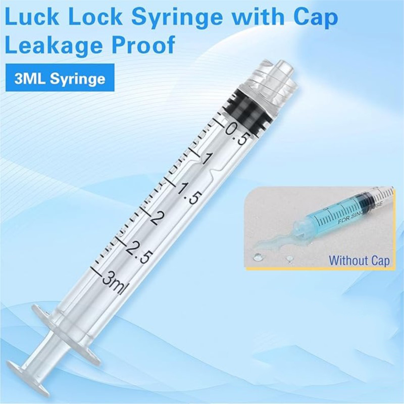 3ml 20 50 100Pcs Luer Lock Lab - Health Wellness Product 评论和价格