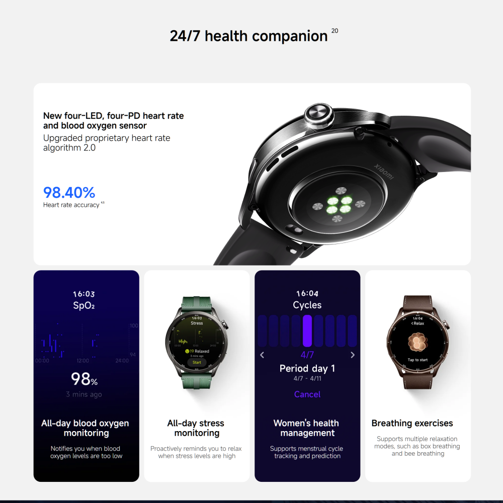 Global Version Xiaomi Watch S5 - Xbody Health & Wellness Functional Integrative Medicine Office & Medical Spa 评论和价格
